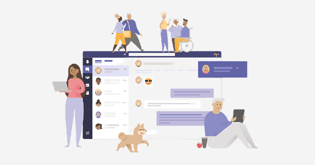 Outil Microsoft teams, plateforme collaborative