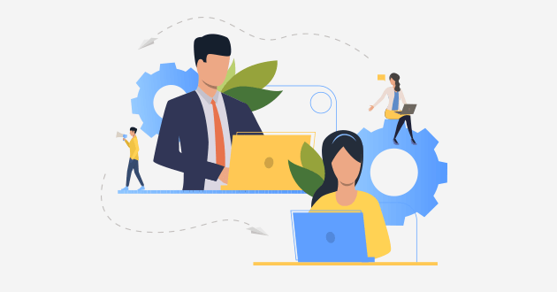 Leaders using email