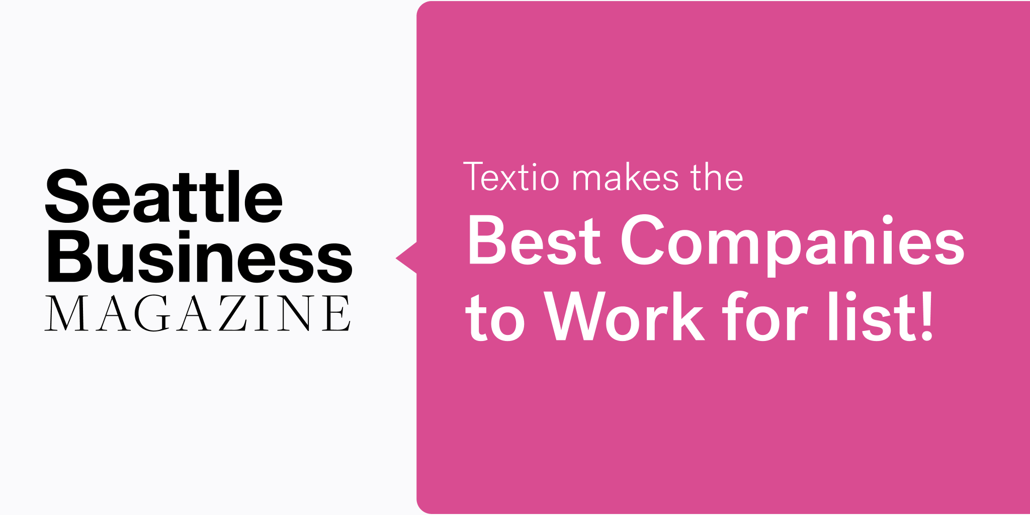 Textio makes the Best Companies to Work For list!
