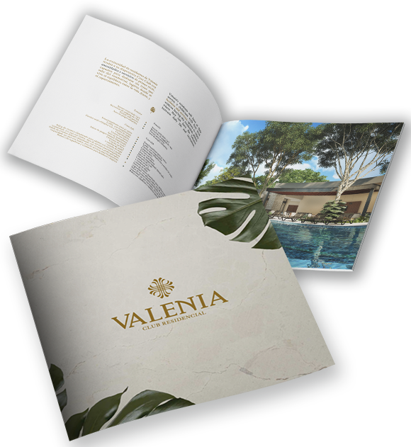 brochure abierto