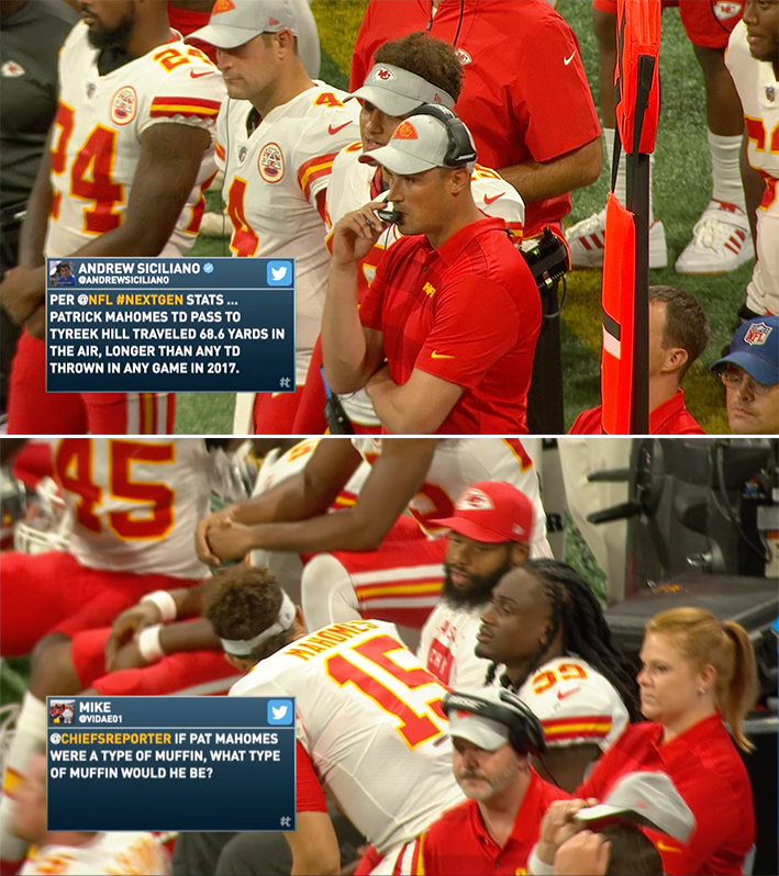 Kansas City Chiefs Social Lower Third produced with Tagboard