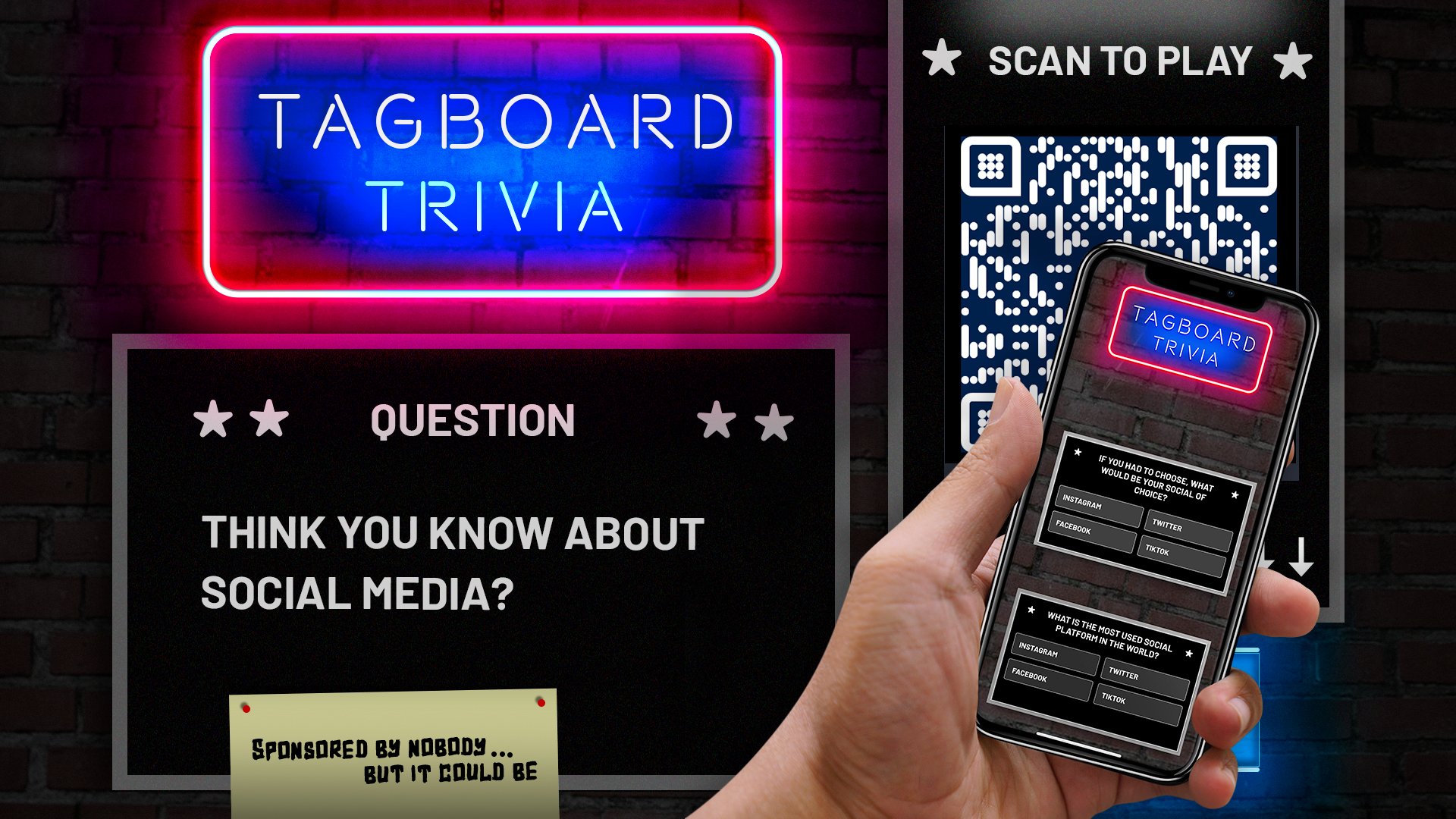 Tagboard Interactive Trivia