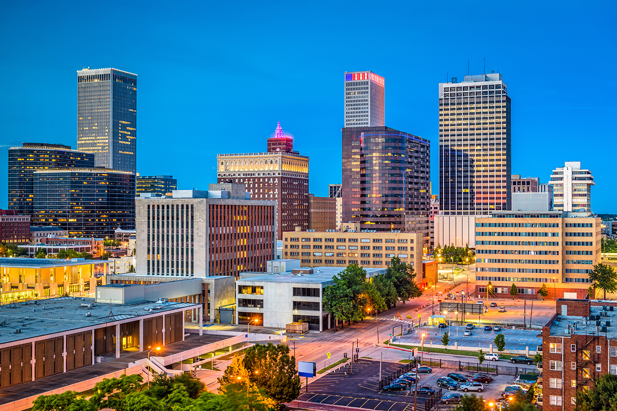 tulsa oklahoma city skyline