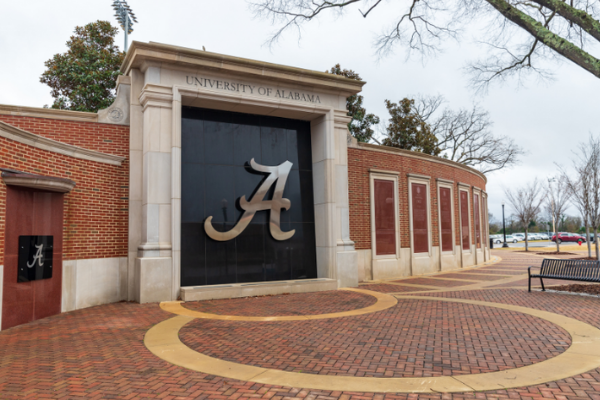 alabama university sign