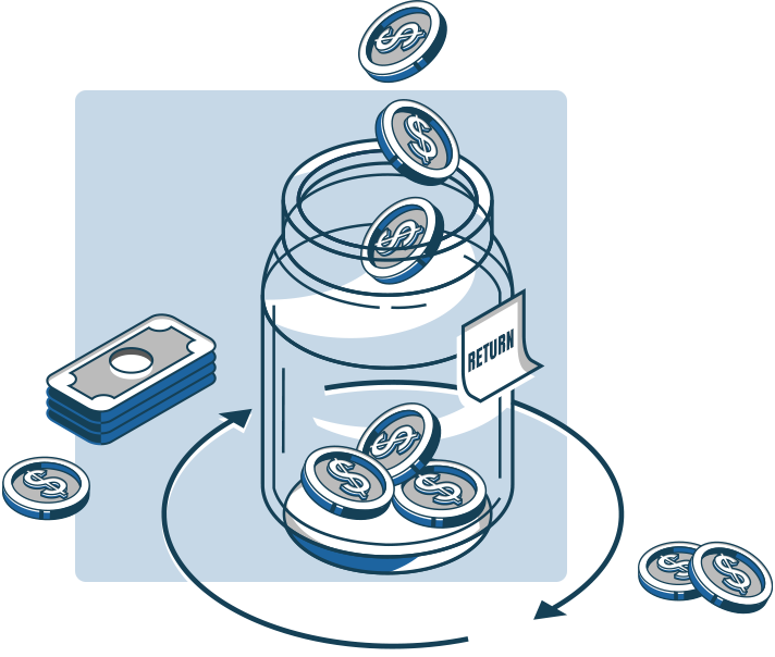 turnkey real estate investment money in jar