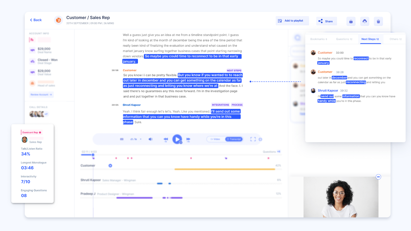 Add context to your sales conversations!