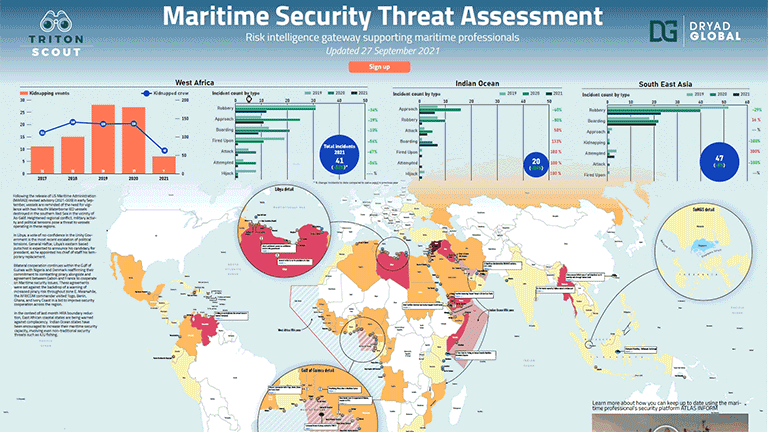 Maritime security data