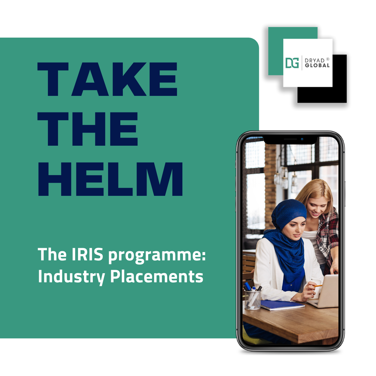 Take the Helm Dryad Global (LinkedIn Post)