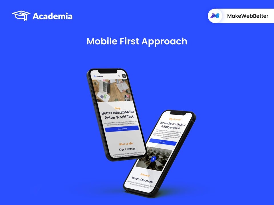 Academia Theme by MakeWebBetter