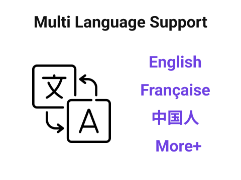 Multi Language Support