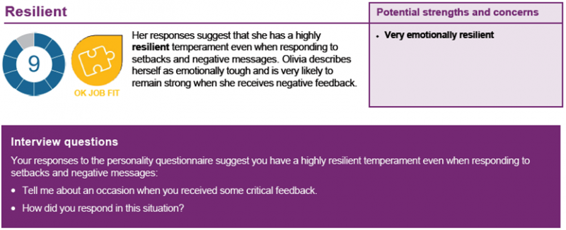 Strategic interview questions to ask candidates - Interviewer report-1