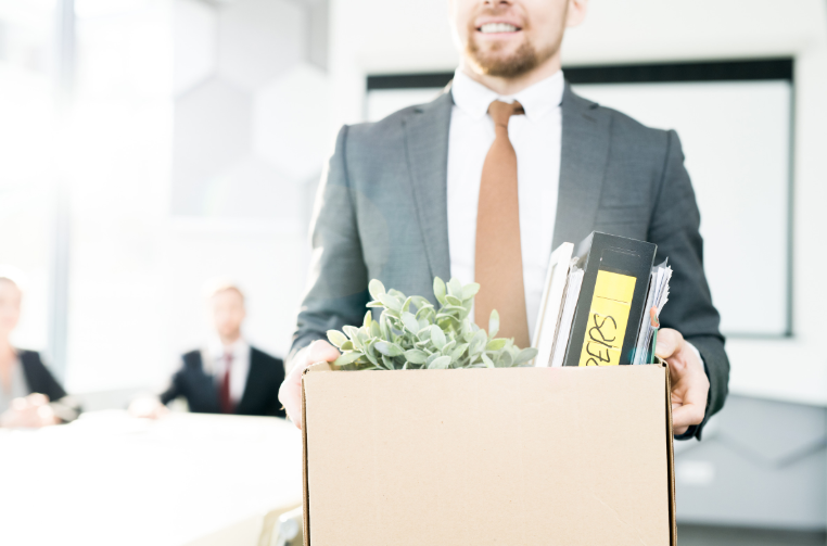 man who just quit his job