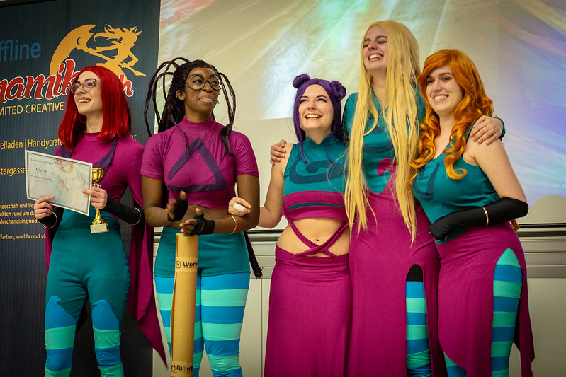 group cosplay