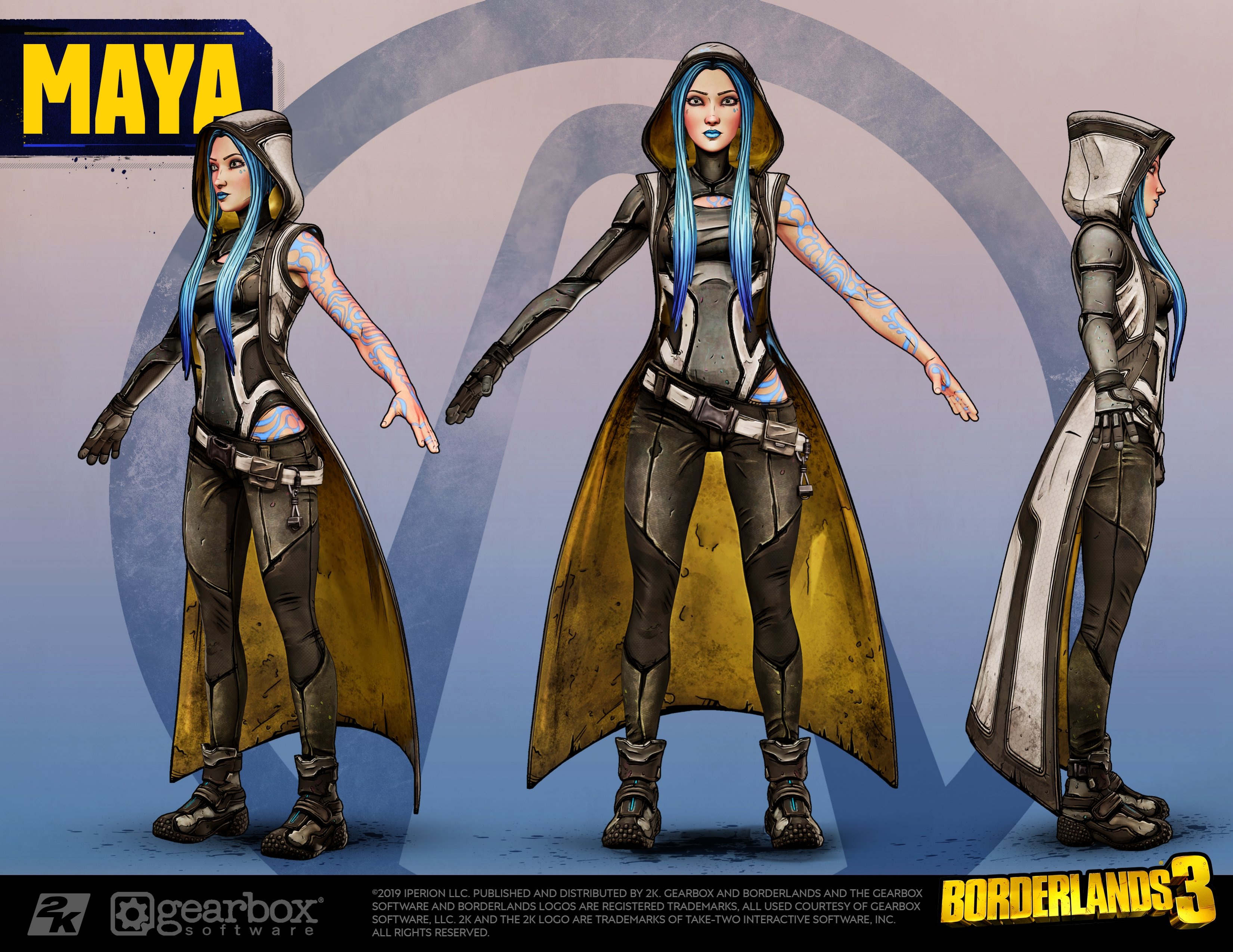 Borderlands 3 character reference