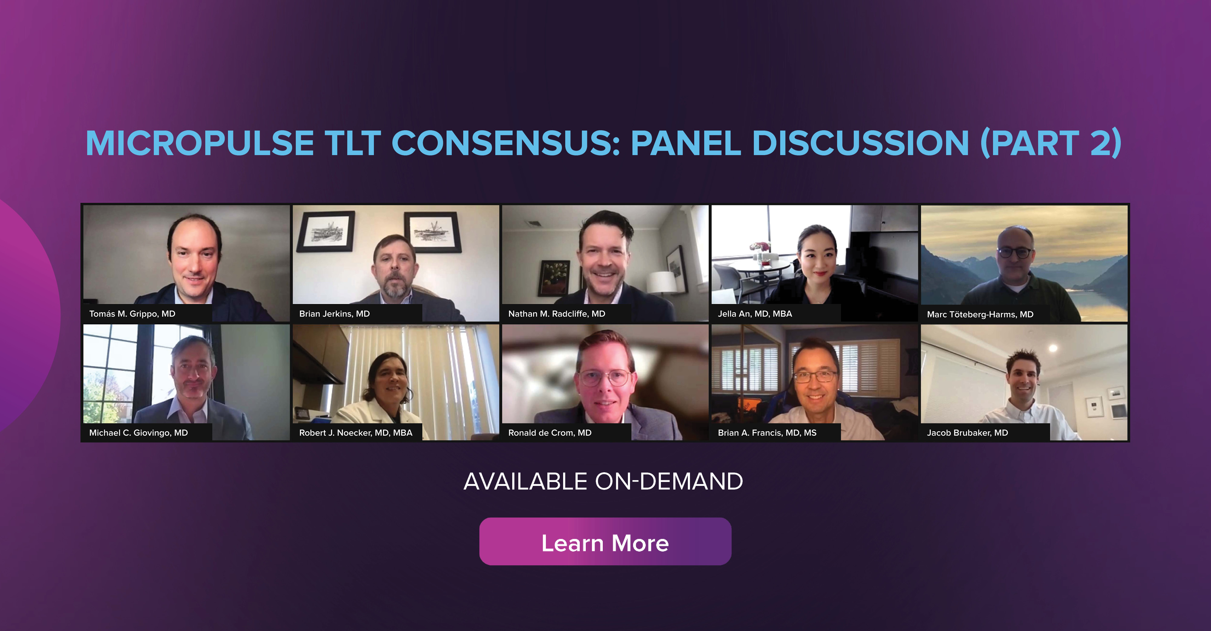 MicroPulse TLT Consensus: An International Expert Panel Discussion