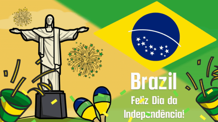 ☀️🐆🎺🦜🇧🇷🇧🇷🇧🇷INDEPENDÊNCIA DO BRASIL🇧🇷🇧🇷🇧🇷🌴🍍☕🌙 ｡☆✼☆━━━