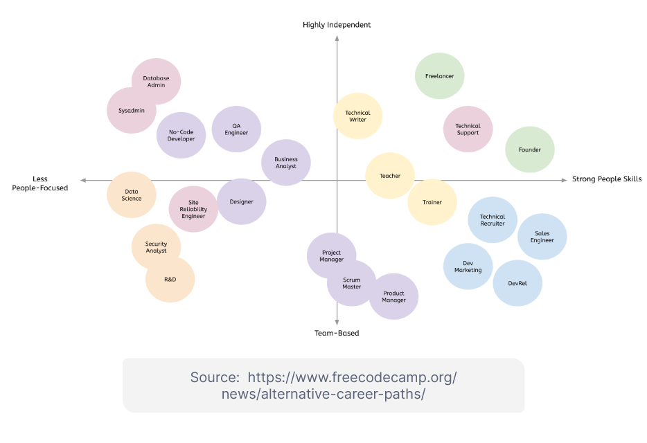 8 Alternative Career Paths For Software Developers