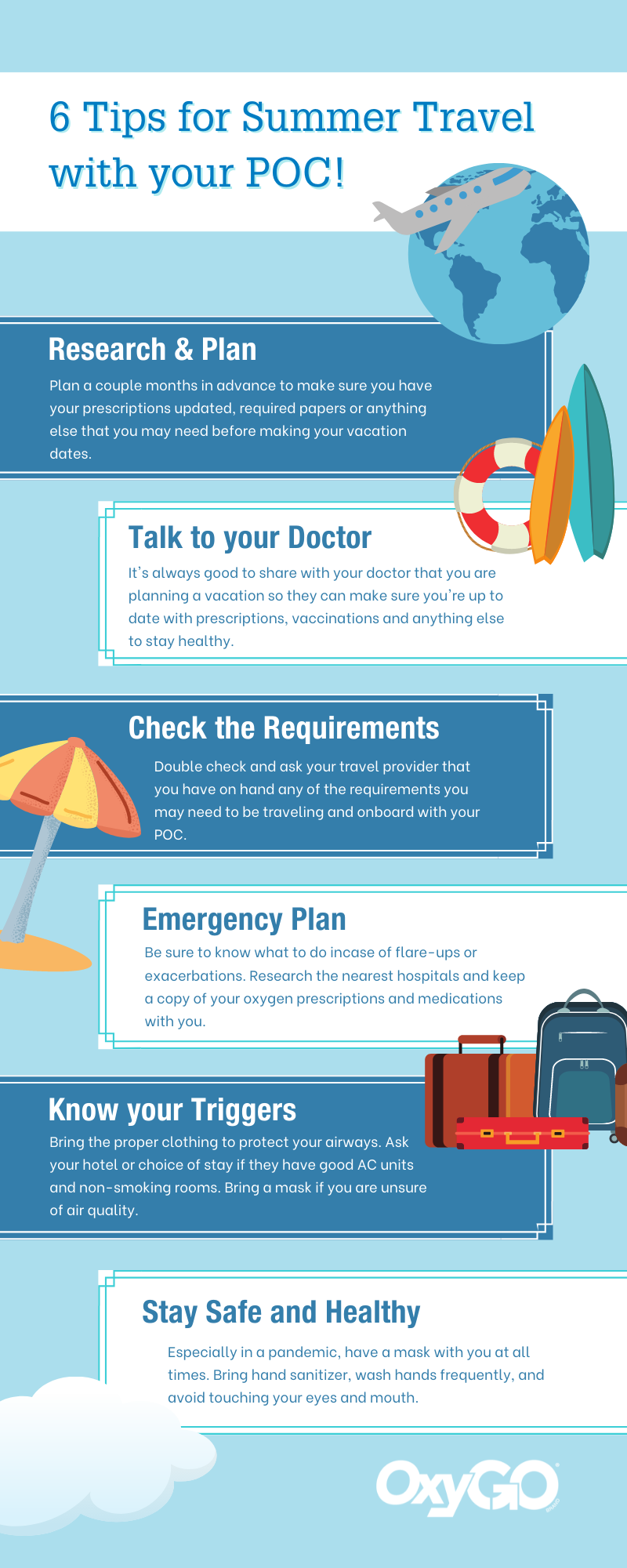 6 Tips for Summer Travel with a POC