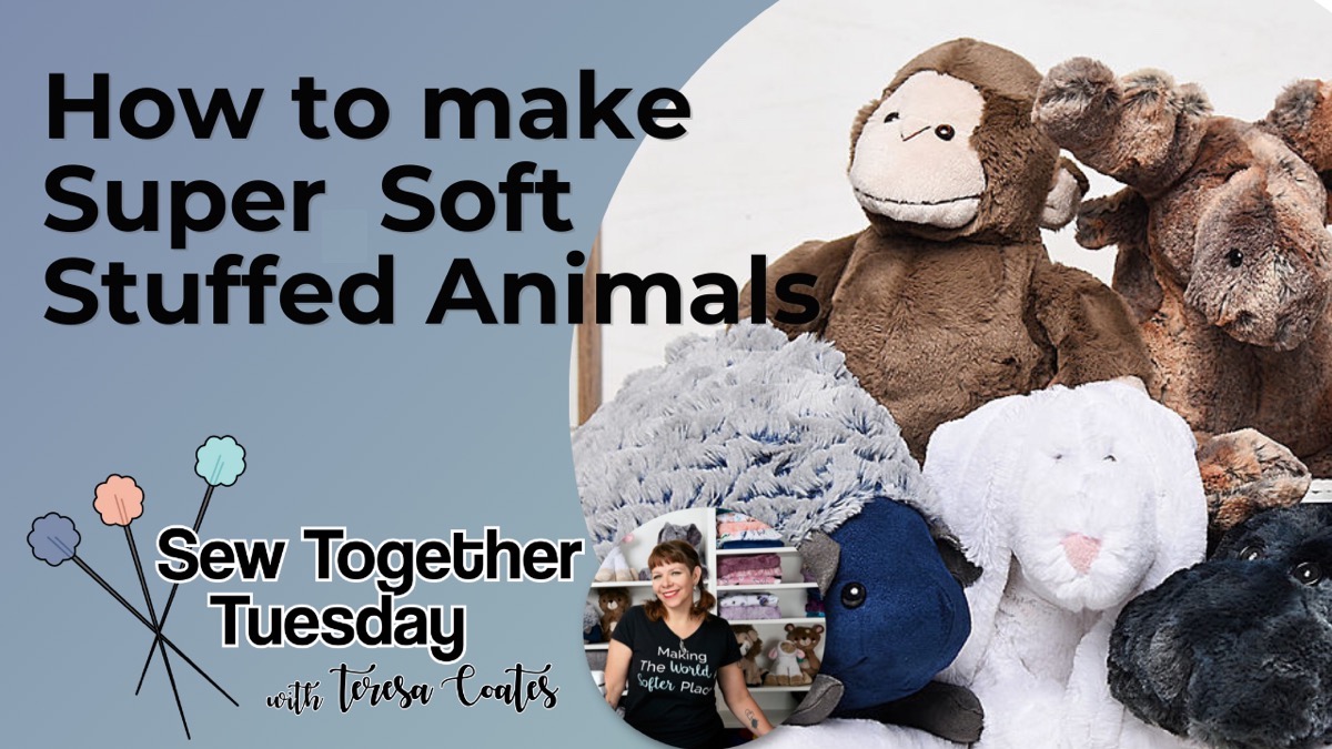 Video: How to Make Stuffed Animals Out of Cuddle® Minky Plush Fabric