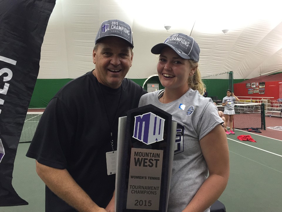 Emily Oliver with Trophy