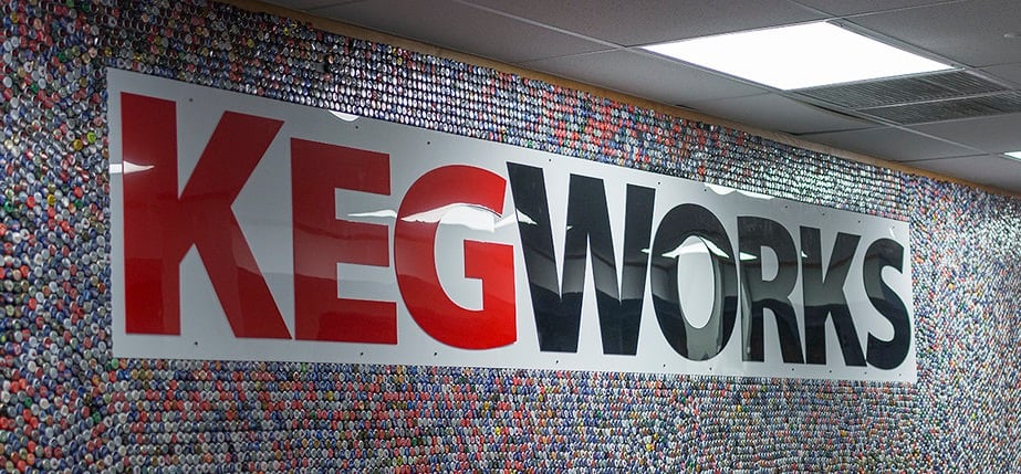 The Making of KegWorks' Bottle Cap Wall