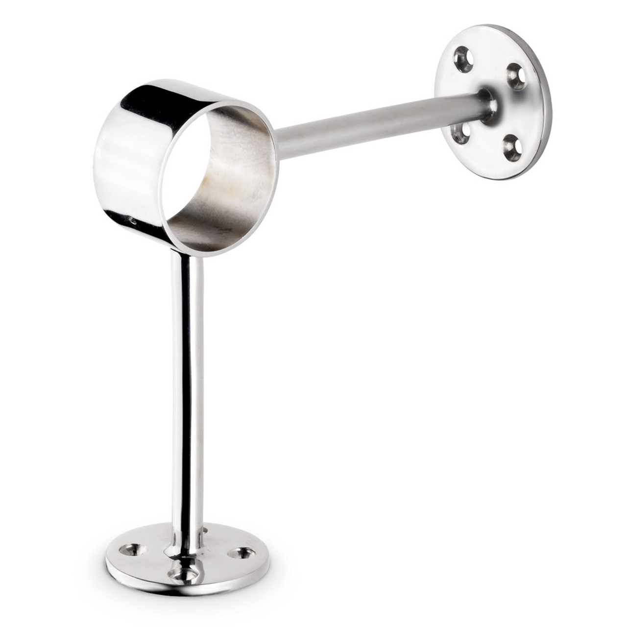 90 degree bar foot rail bracket