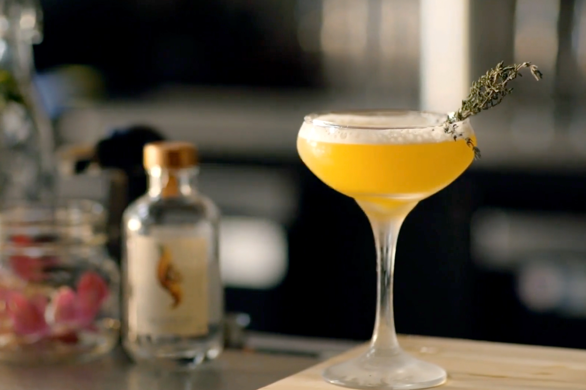 A Tale as Gold as Thyme Non-Alcoholic Cocktail Recipe