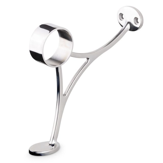 Combination bar foot rail bracket