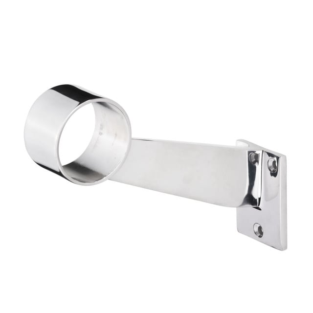 Contemporary bar foot rail bracket