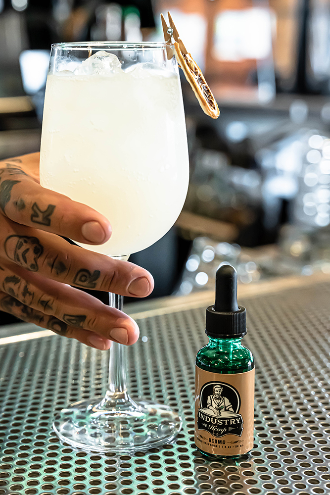 cbd spritzer cocktail