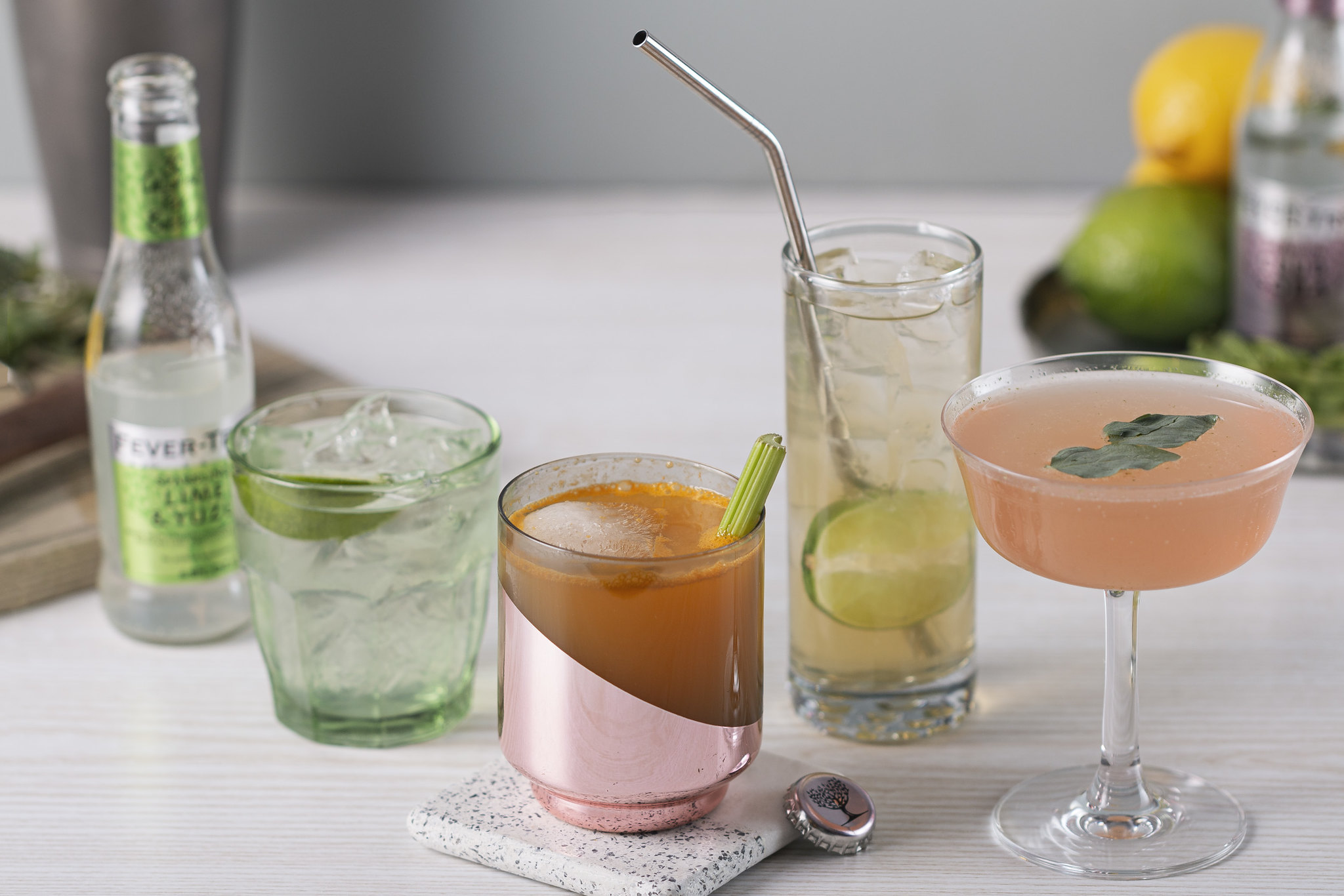 Low-Cal Libations: 4 Flavorful & Healthy Craft Cocktails Recipes