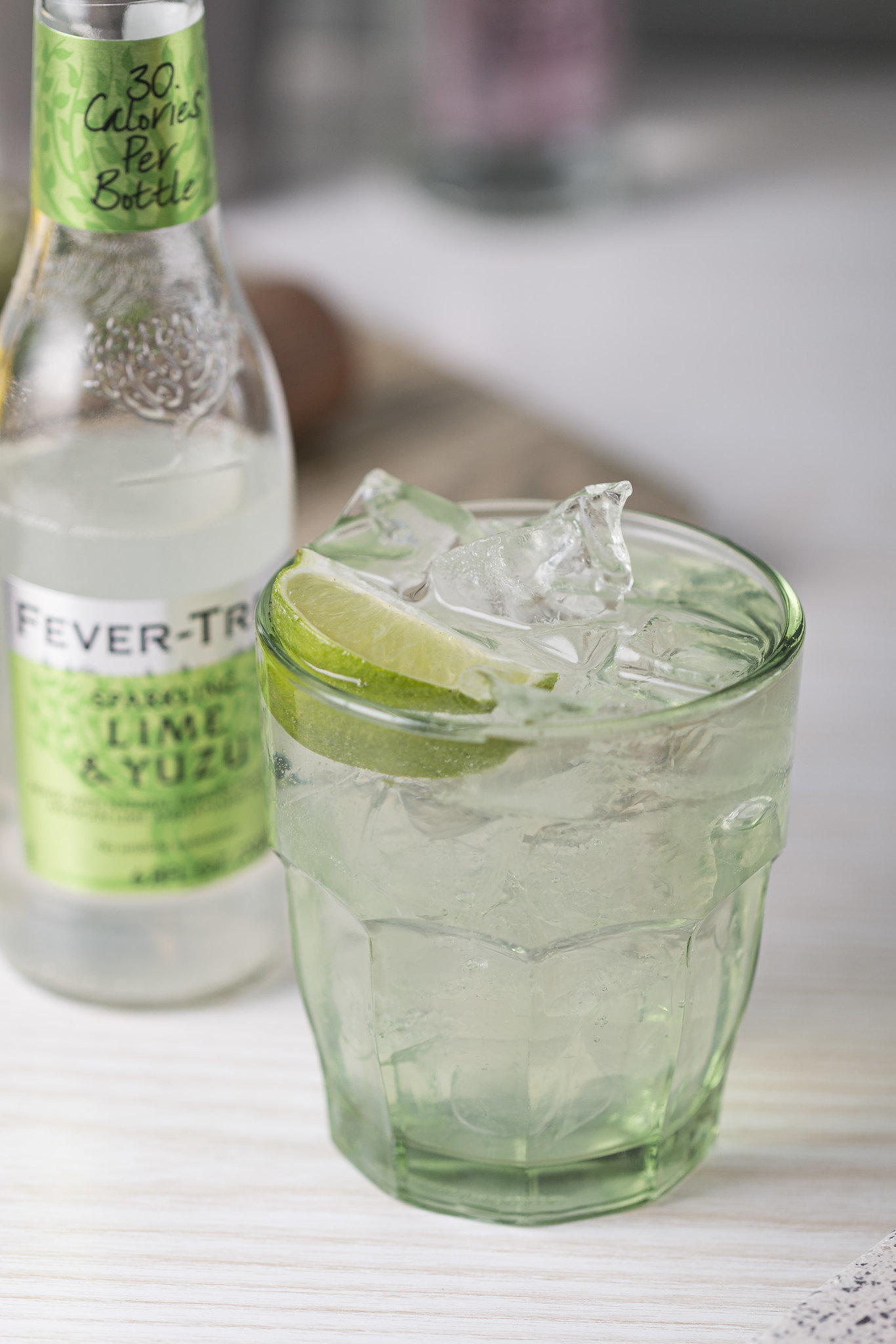 yuzu ranch water healthy cocktail