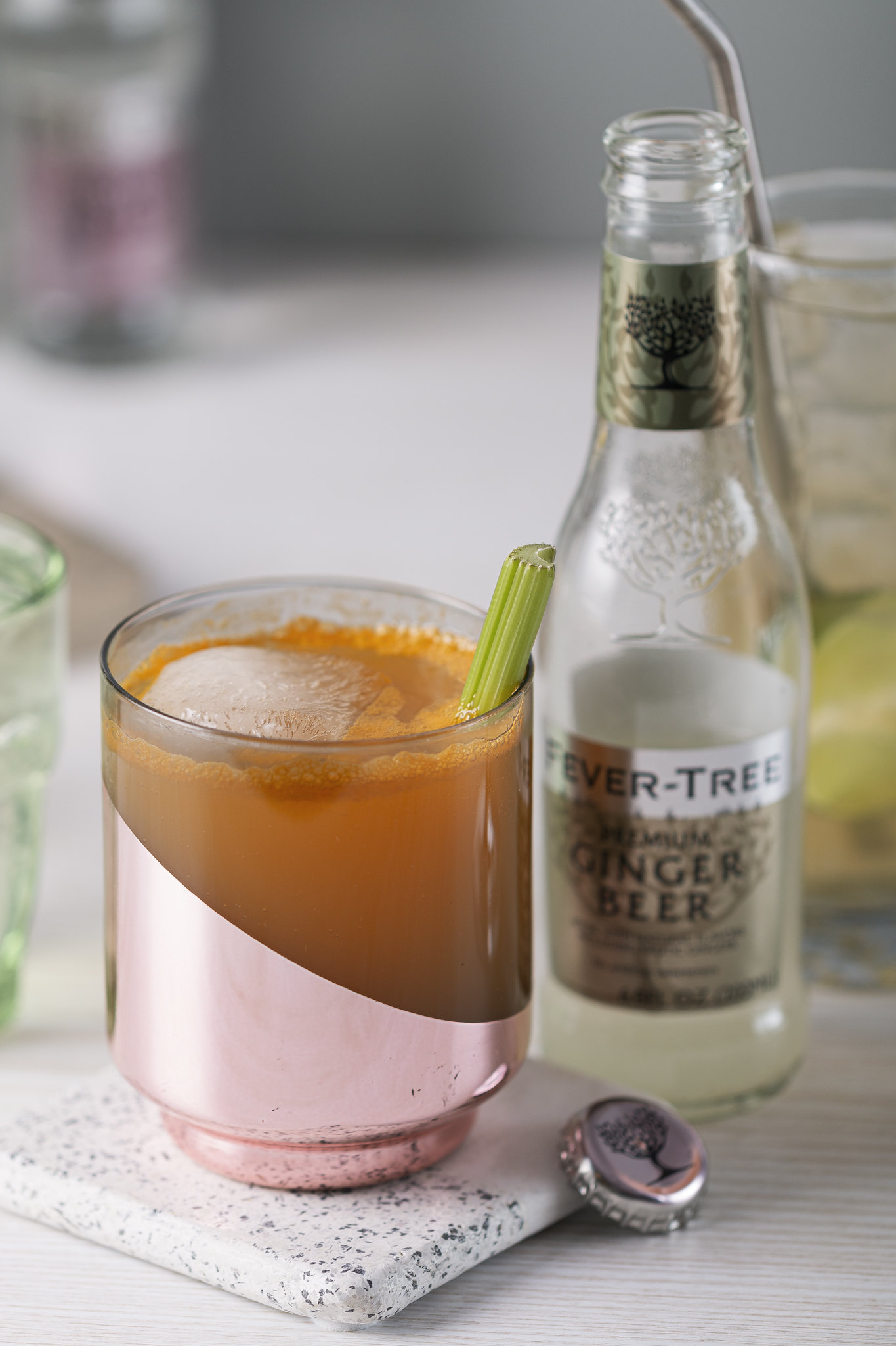 garden mule healthy cocktail
