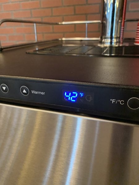 Step 8: Set temperature.