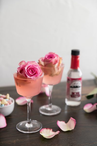 Rose Water Next To Rose Water Spritzer