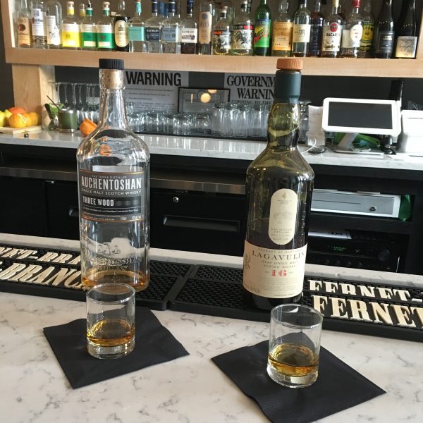 Auchentoshan Three Wood and Lagavulin 16