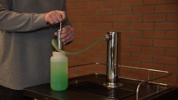 Step 8: Clean beer lines.