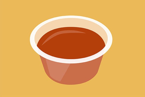 Whiskey Sour Jello Shot