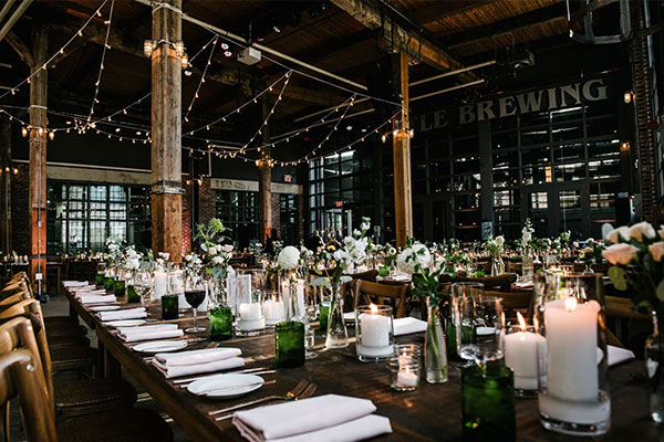 Brewery Wedding Reception