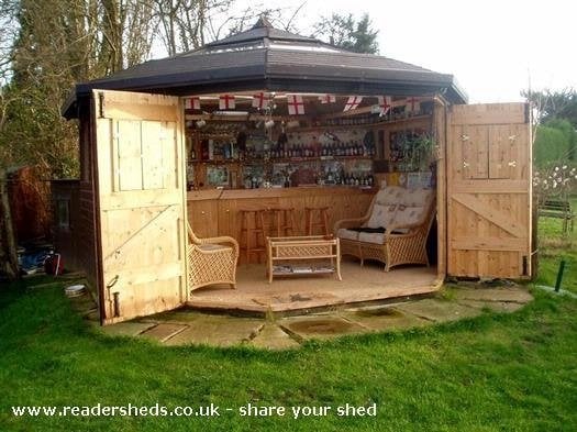 Move Over Man Caves - There's a New Trend on the Rise: Bar Sheds