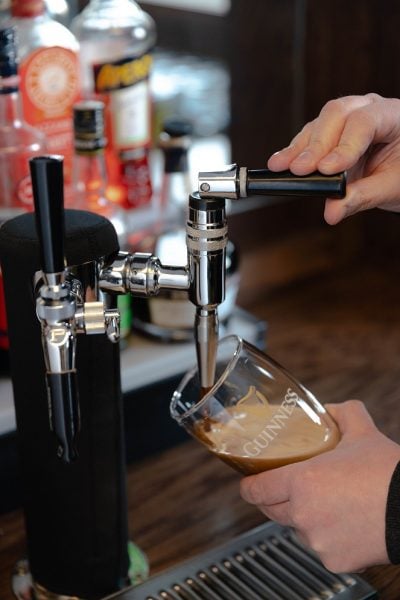 Pour #3: The Standard Busy Bartender Pour Method.