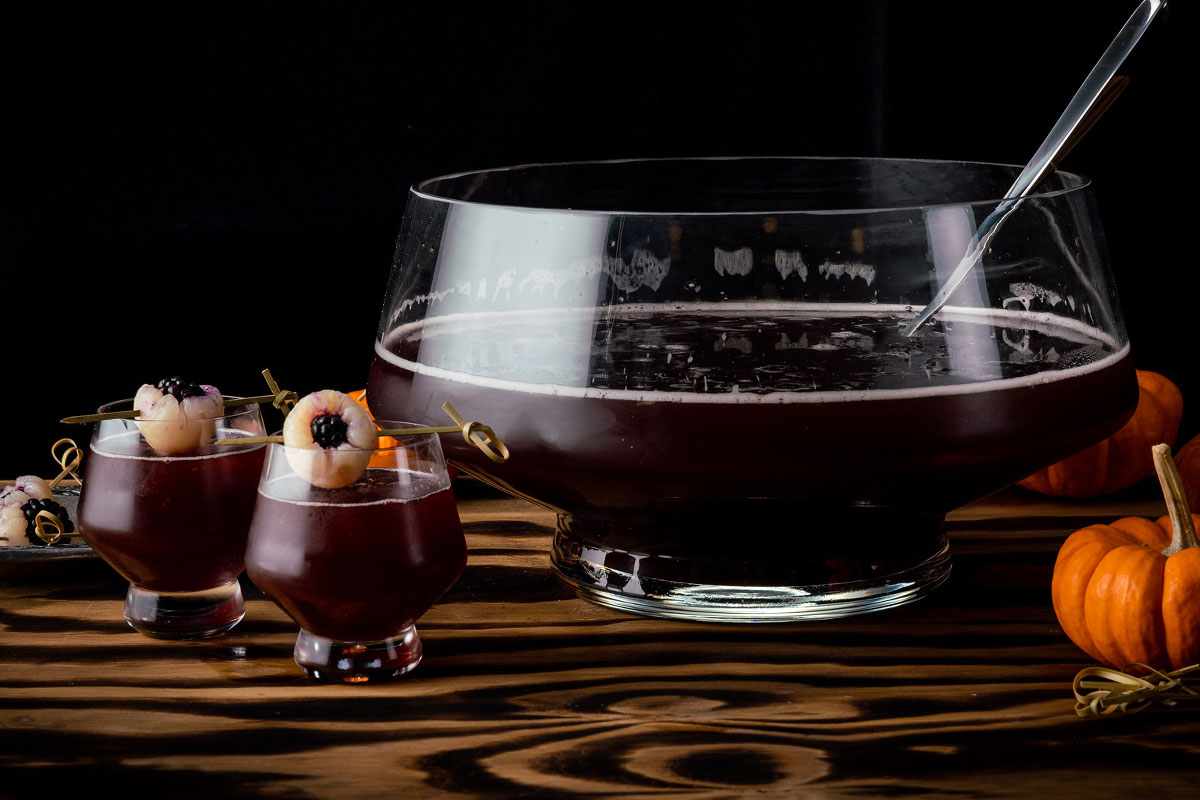 Cherry Eyeball Halloween Punch Recipe