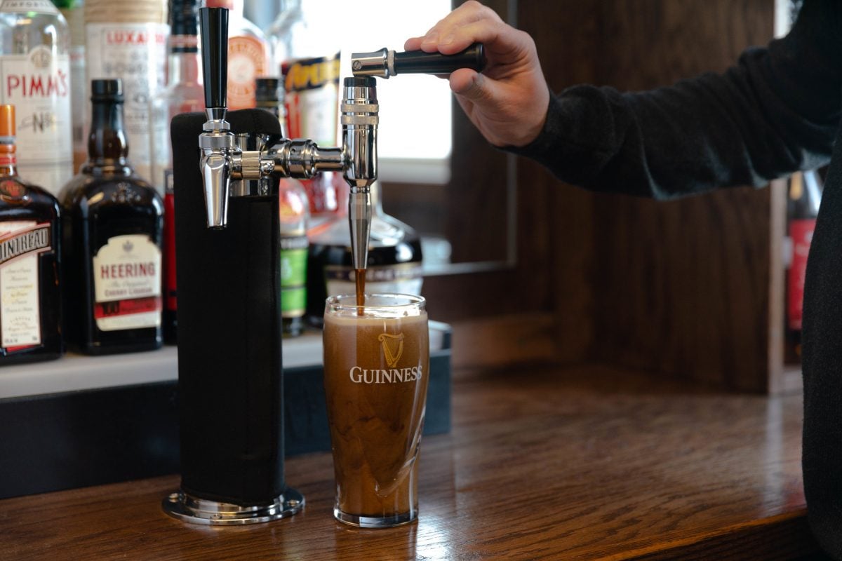 guinness on draft