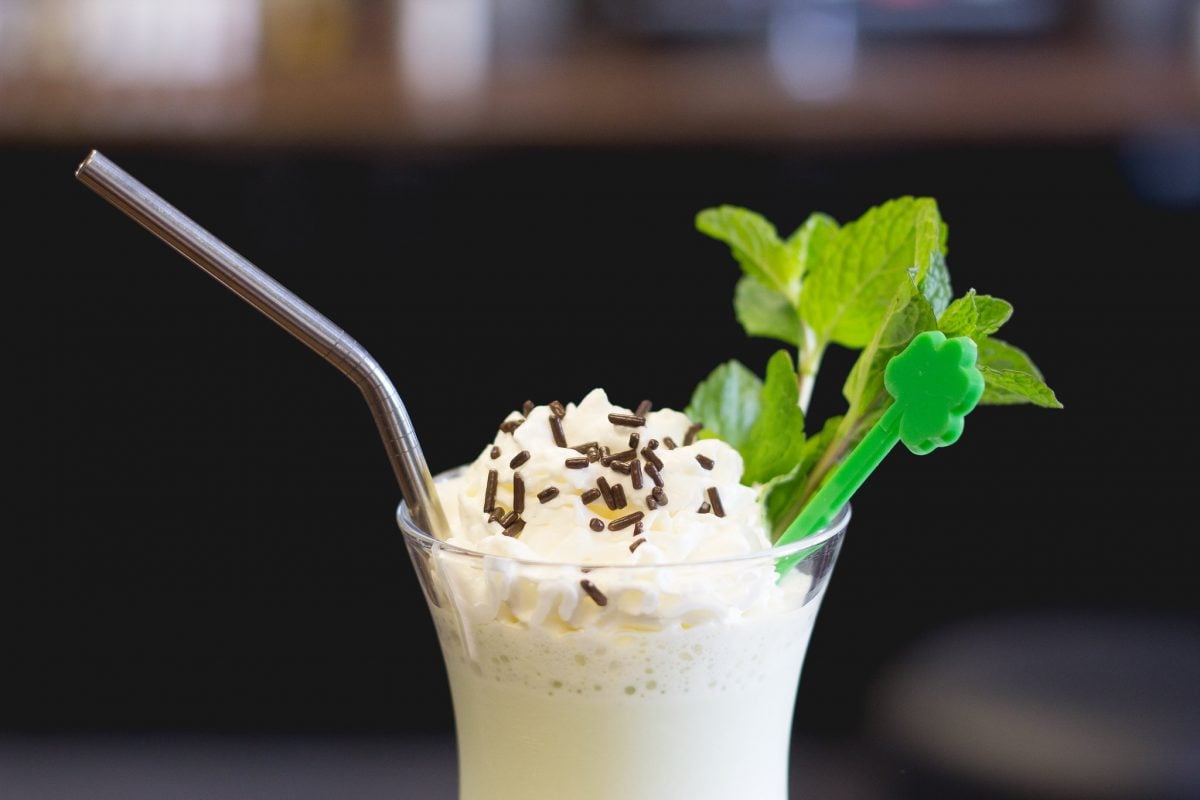 st. patrick's day shake