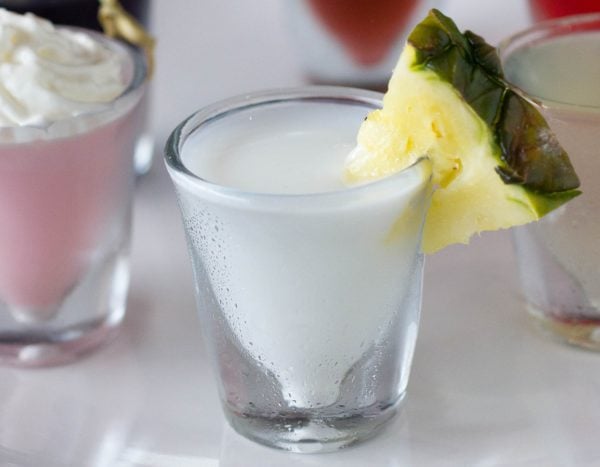 pina colada jello shot