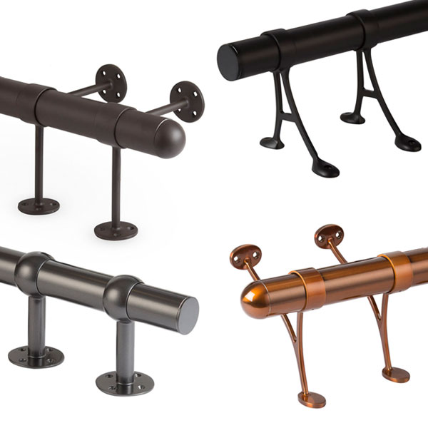 Powder Coated Bar Foot Rail