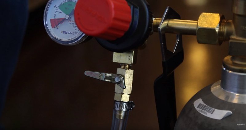 regulator in off position
