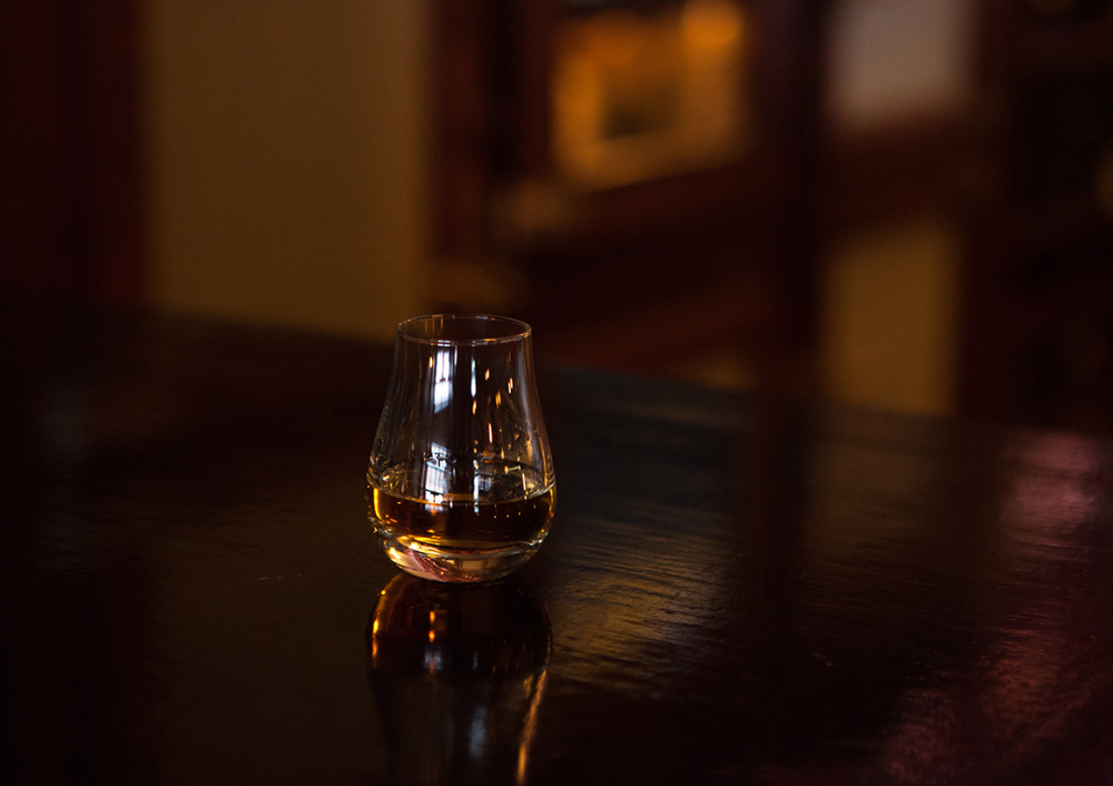 whiskey glass