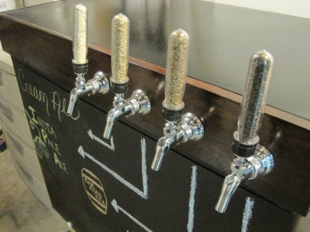 yeast vial tap handles