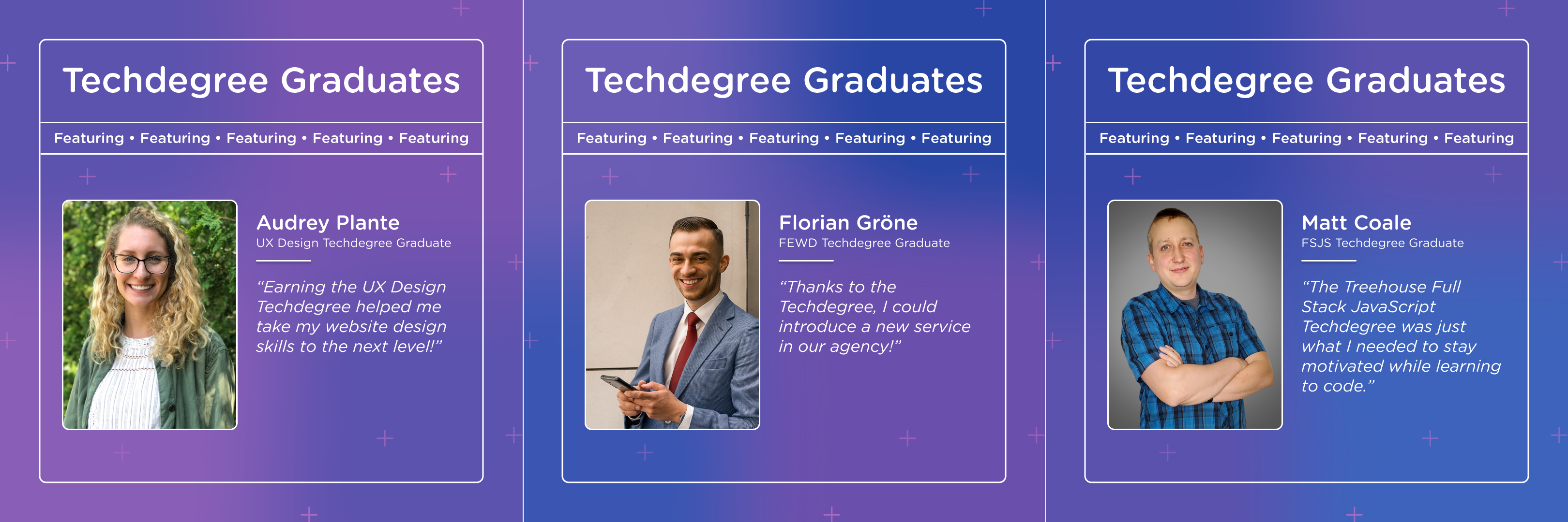 Techdegree Graduate Spotlight Techdegree Graduate Spotlight